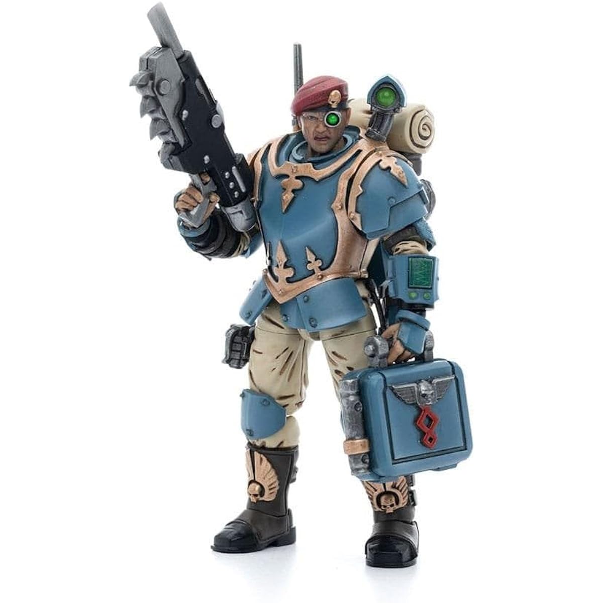 JoyToy Warhammer 40k: Astra Military Tempestus Scions Command Squad #55 Capic Eagles Medic 1:18 Scale Figure