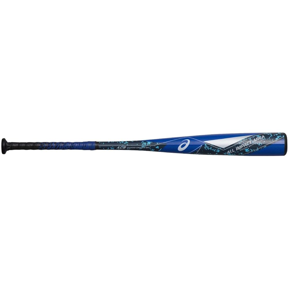 ASICS Baseball BURST IMPACT LW 2 Burst Impact LW2 Composite FRP/Metal Bat for Softball Compatible with J.S.B.B Rules 3121A757