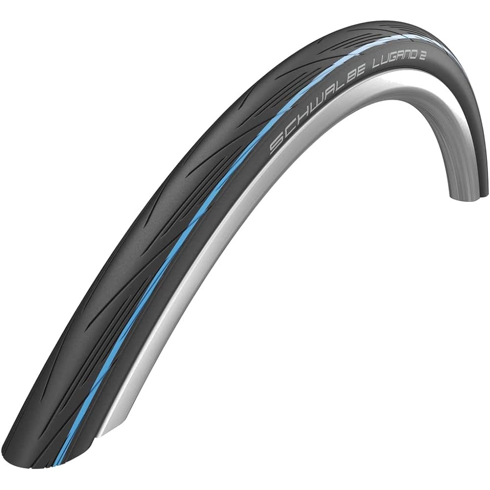 Schwalbe Lugano 2 700×25C WB BK Tube Type (11159018) Bicycle Tire: Black SCHWALBE