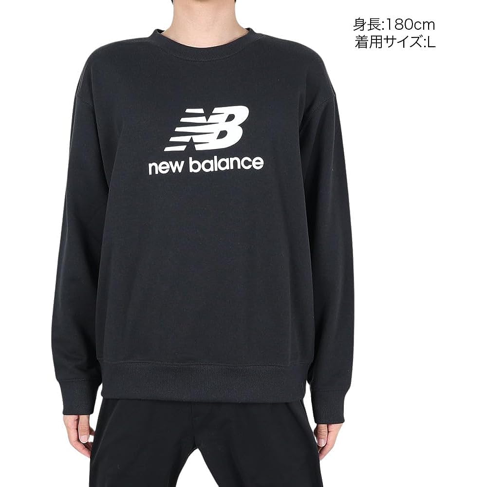 [New Balance] Men's Stacked Logo Sweat Crew (MT41500)