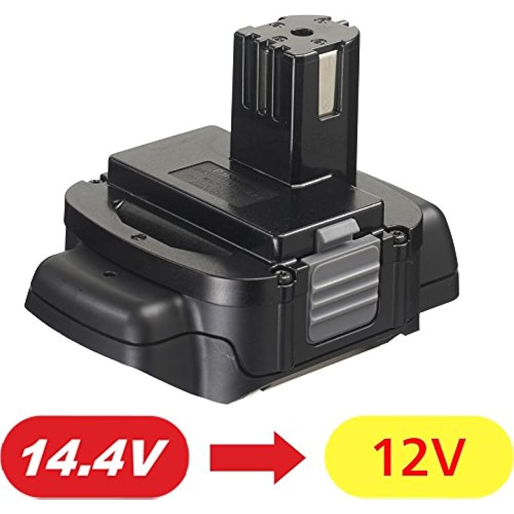 Panasonic battery pack adapter (converts 14.4V battery pack to 12V) body only (battery and charger sold separately) adapter EZ9740