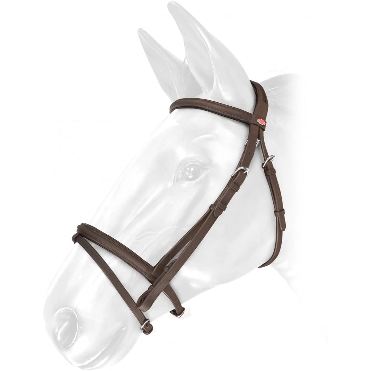 John Whitaker Ready to Ride Flash Snaffle Bridle Cobb Black