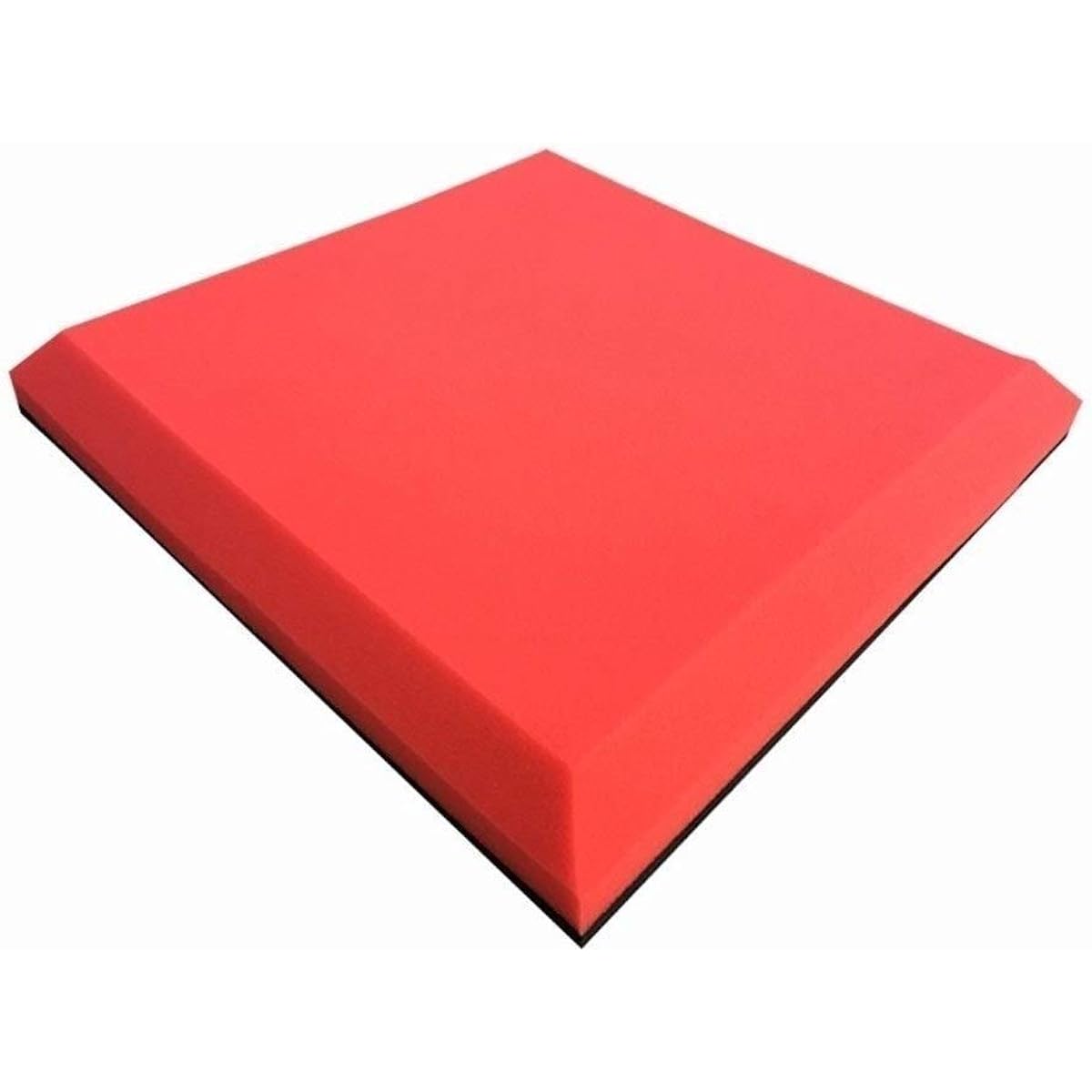 Studio Acoustic Panel, Soft Collision Avoidance Soundproof Wall Sticker Study Bedroom Sound Absorbing Cotton Size: 50 x 50 x 50 cm (Blue) (Red)