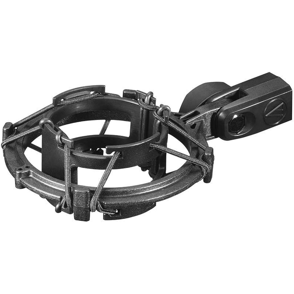 Audio-Technica - Back electret condenser microphone AT2020 + shock mount AT8458a set