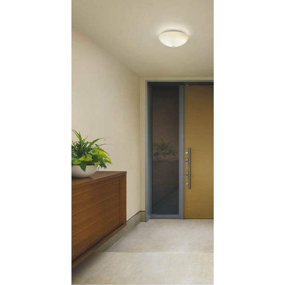 Koizumi Lighting Interior Entrance Ceiling Light with Motion Sensor ON-OFF Type Equivalent to 100W Incandescent Bulb Daylight White AH45339L