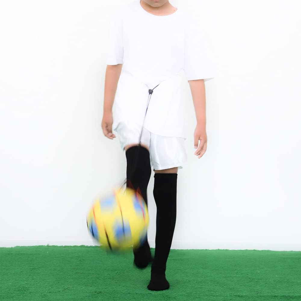 [Ball net to improve your lifting] Lifting practice Soccer training ball bag (Navy x Orange)