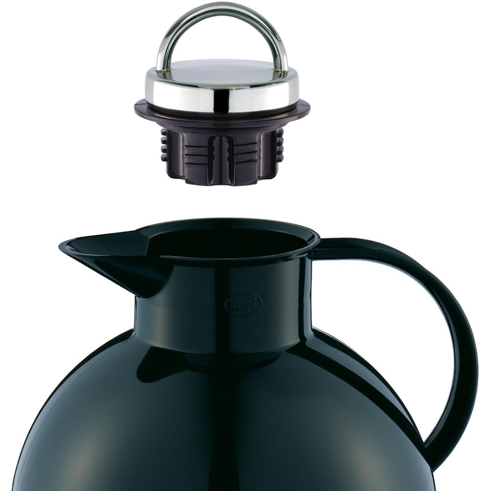 [Genuine Product] alfi Stainless Steel Tabletop Pot Kugel 1.0L Black AFTA-1001S BK