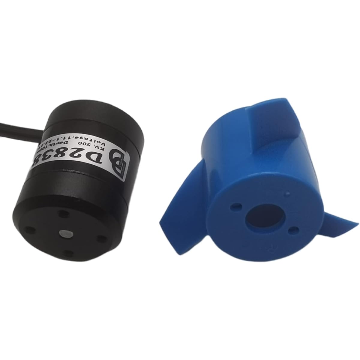DD2838 Underwater Waterproof Brushless Motor 500KV 12-16V Depth 100-300m with CW Propeller for Underwater Thruster Robot ROV RC Boat