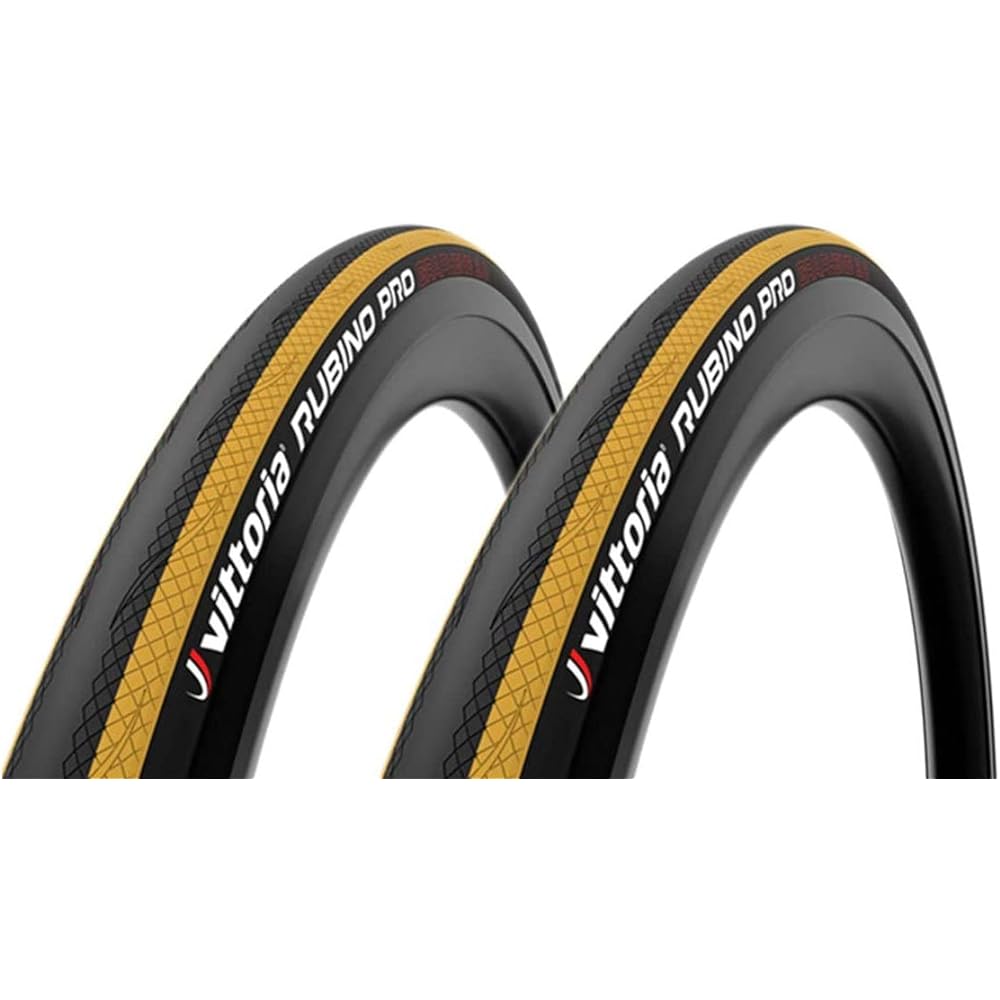 Vittoria RUBINO PRO CLINCHER G2.0 Road Tire 700×25C Set of 2