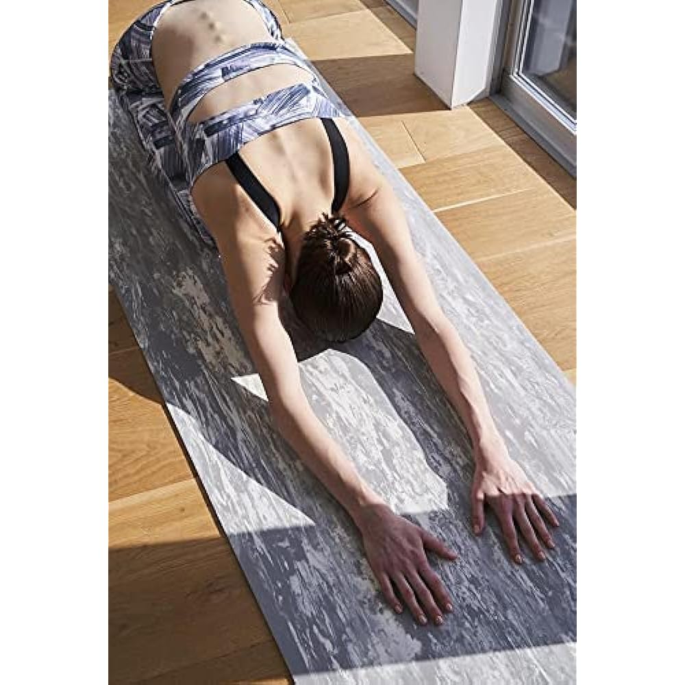 [Style Boat Market] Recovery Yoga Mat Yoga Mat Thickness 5mm Light Gray Pilates Training Fitness Exercise Mat