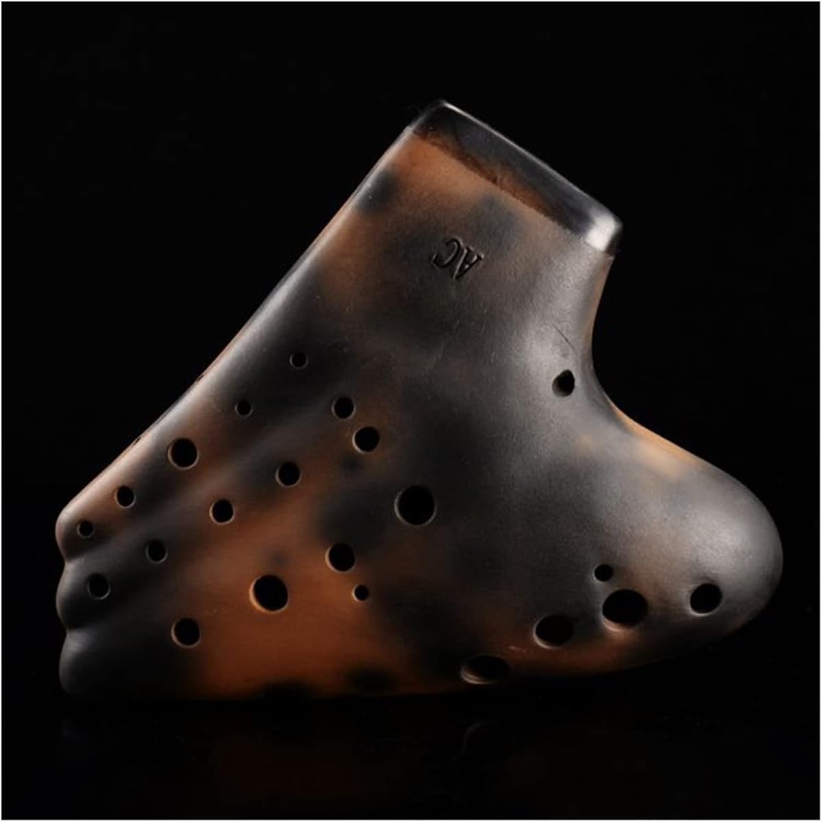 Charcoal Smoke Burn 3 Pipe Ocarina Multi-Chamber Flute AC 3 Pipe Musical Instrument Great Sound Ocarina Musical Instrument