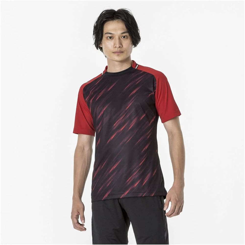 [Mizuno] Soccer Wear, Field Shirt, Recycled Polyester Material, Sweat Absorbent, Quick Drying P2MAA041