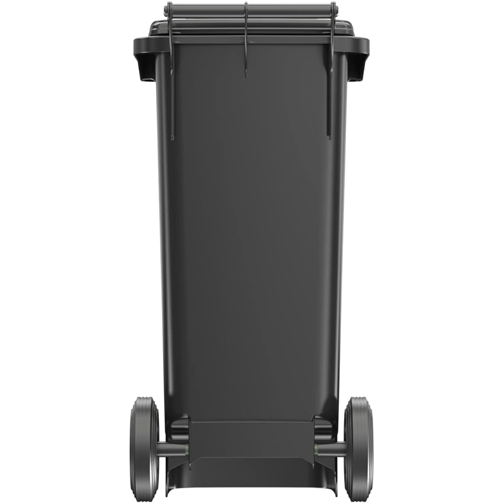 [Regular Imported Product] Made in Germany Trash Can (Dust Box) SULO 80L Gray (Equipped with Rubber Casters)