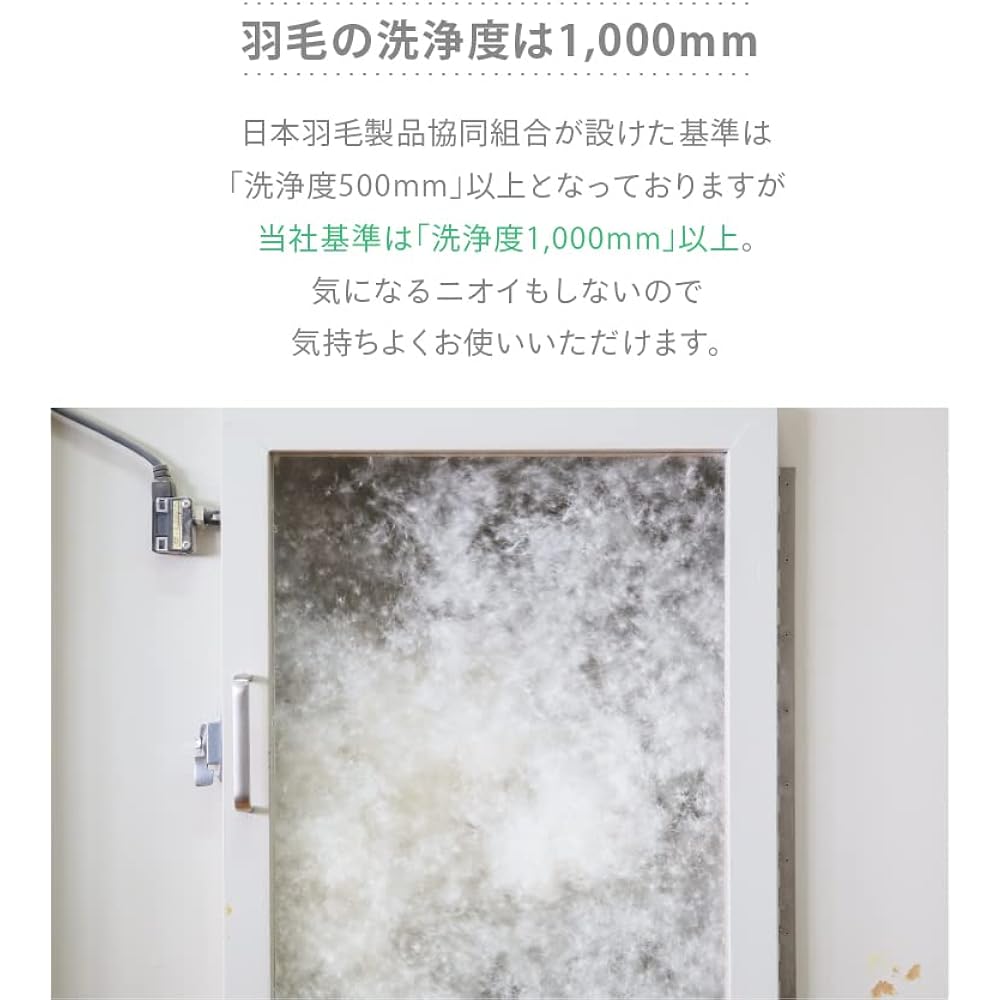 Futon Factory Made in Japan Feather Comforter Down Blanket Semi-Double Duck 85% 0.28kg DP350 Excel Gold