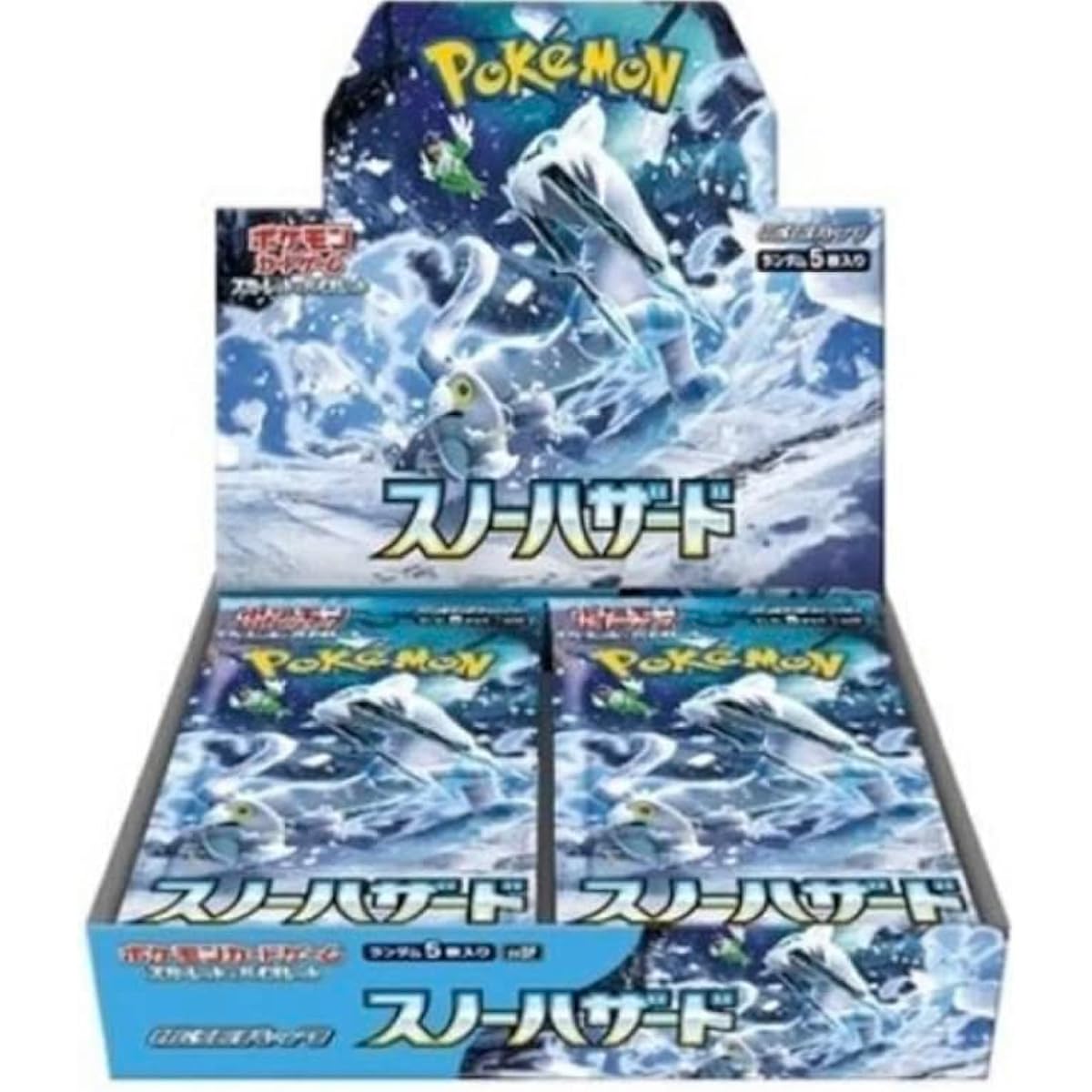 [Shrink-wrapped, completely unopened] Pokemon Card Game Scarlet & Violet Expansion Pack Snow Hazard BOX