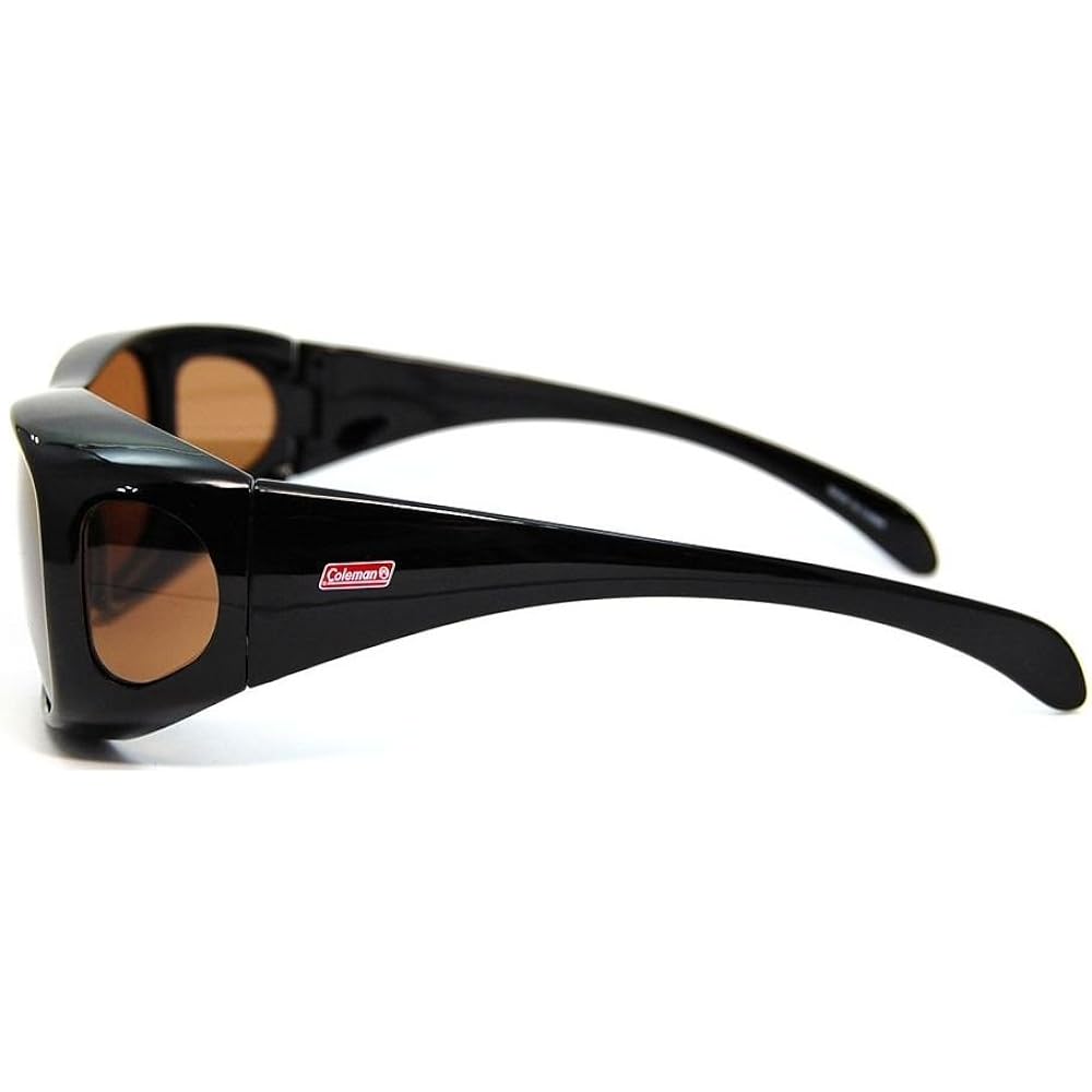 Coleman Outdoor Sunglasses Polarized Lenses CM-4019-2 99% UV Protection Overglass Type (Compatible with Glasses) Triacetate CM-4019-2
