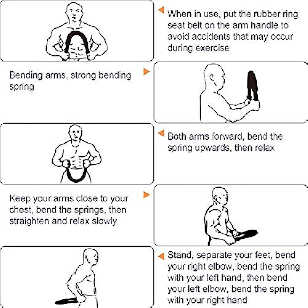 DOBEN Arm Bar Large Chest Muscle Training Equipment 30KG 40KG 50KG Arm Strengthening Upper Body Muscle Training Equipment for Advanced Users