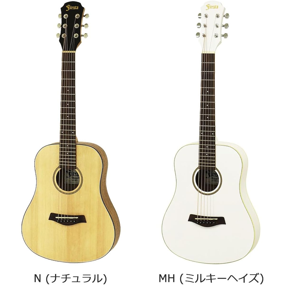 Fiesta FST-MINI Can be played from age 4! Kids guitar beginner set Acoustic guitar for children MH Mini guitar Fiesta