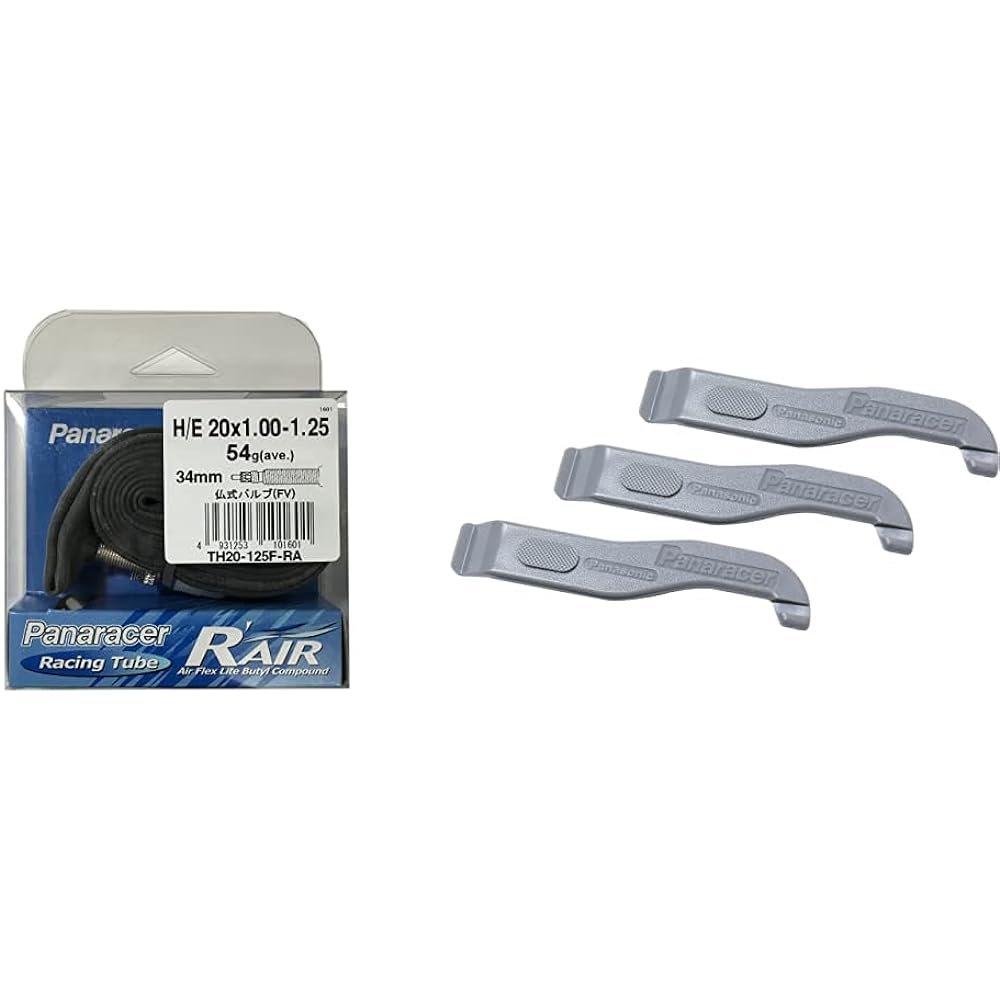 Panaracer Made in Japan Lightweight Tube R'AIR Size [20 x 1.00~1.25] Presta Valve 34mm / 48mm