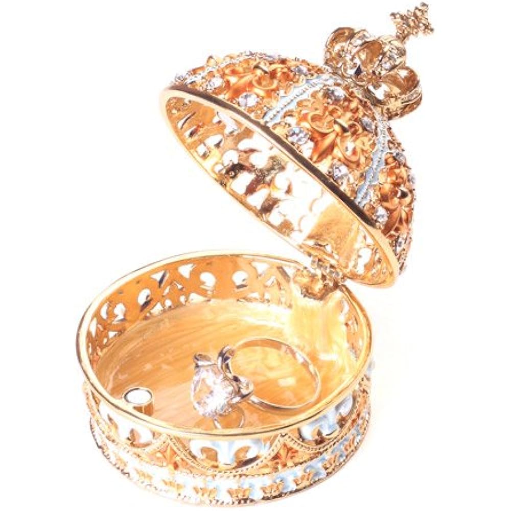 <Crown (Blue) Crown> Pierce Jewelry Box Jewelry Box