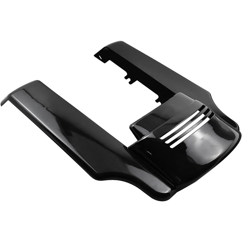 Rebacker Motorcycle Gloss Black Angle Stretch Rear Fender Extension for Harley 2014-18 FLH FLT FLHR FLHX