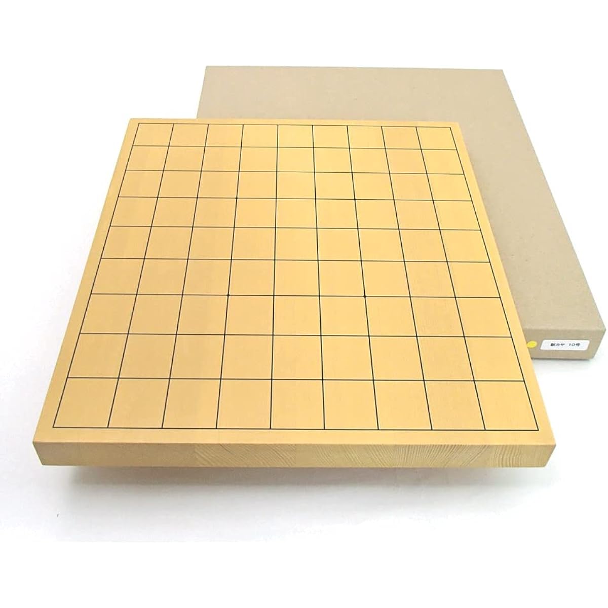 New Kaya No. 10 (jointed) tabletop shogi board, bamboo