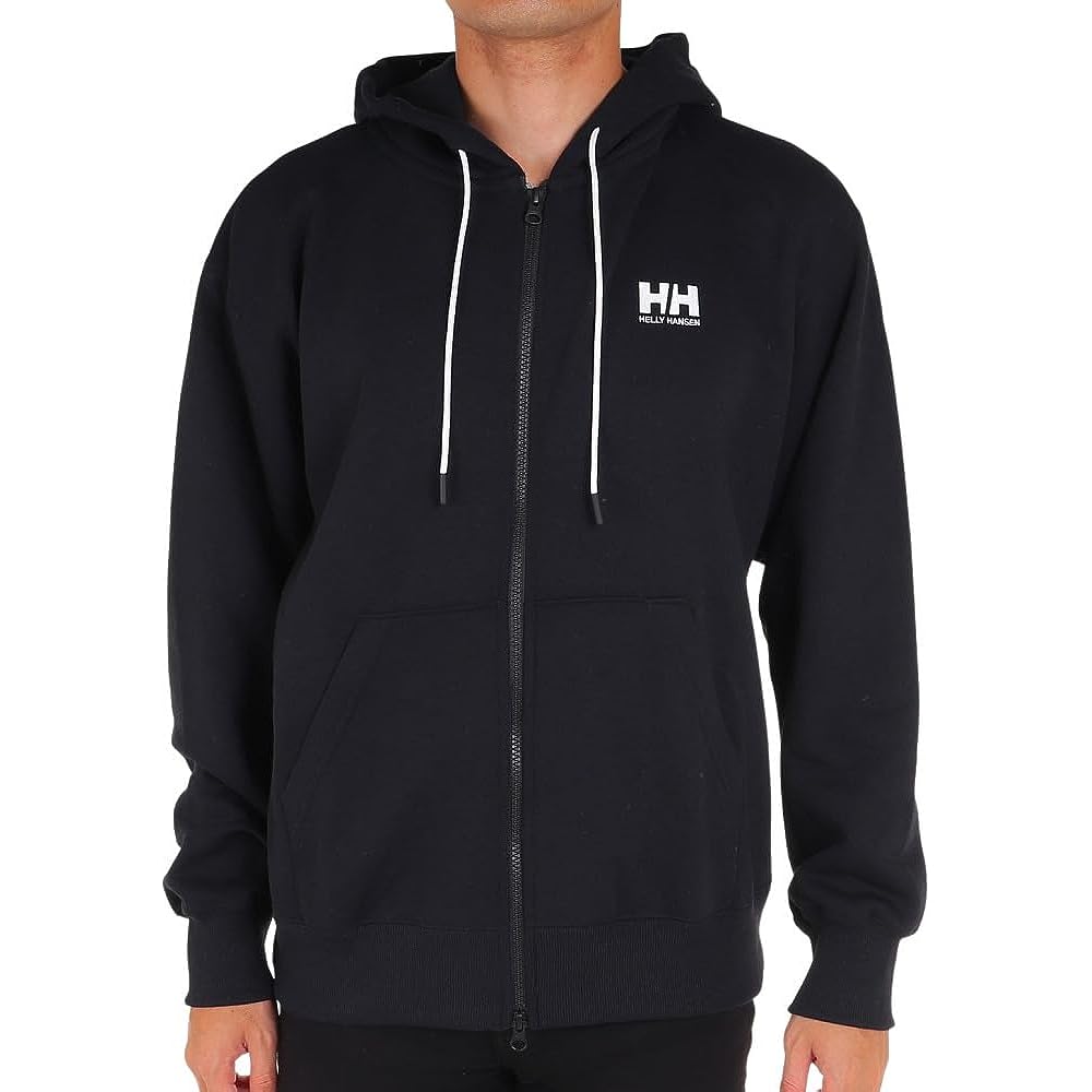 [Helly Hansen] Sweatshirt HH Logo Full Zip Sweat Hoodie Brushed Lining Thick Logo Quick Dry Fleece HH32376
