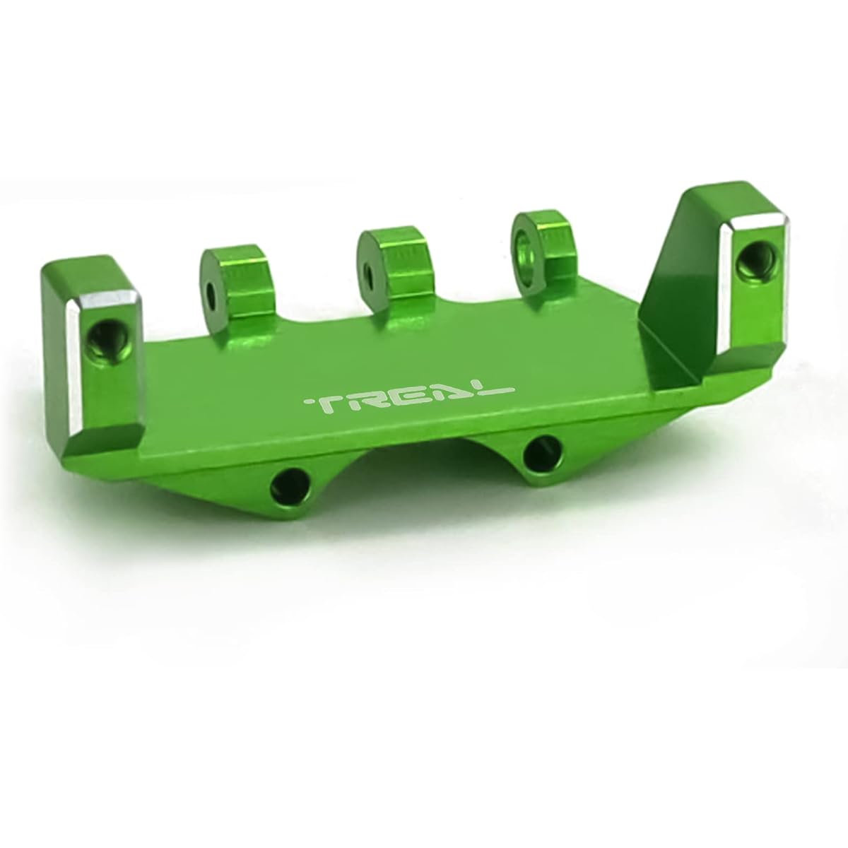 TREAL SCX24 Servo Mount EMAX Servo Alu# 7075 Axial SCX24 Deadbolt C10 Gladiator Bronco (Green)