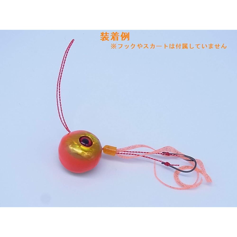 merikentackle Tai Kabra Tungsten Floating Sinker Orange Gold MTYTG-OR 2 pieces