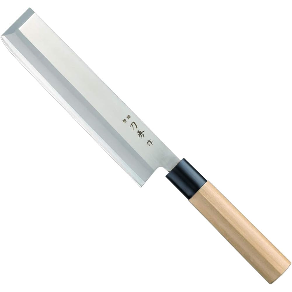 Fuji Cutlery Yanagi Blade Left-Handed 240mm Made in Japan Molybdenum Vanadium Steel Single Edge Kansai Style Sashimi Knife Toshusaku Molybdenum Vanadium Steel Japanese Knife FC-373