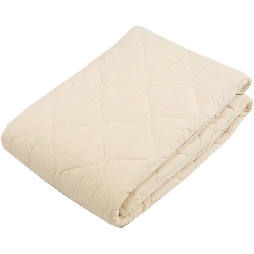 Tokyo Nishikawa Bed Pad, Cotton, Washable, Made in Japan, Antibacterial and Odor-Resistant