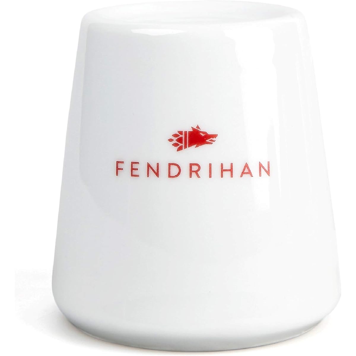 Fendrihan Porcelain Cylindrical Disposable Blade Bank 3" x 3" (Red)