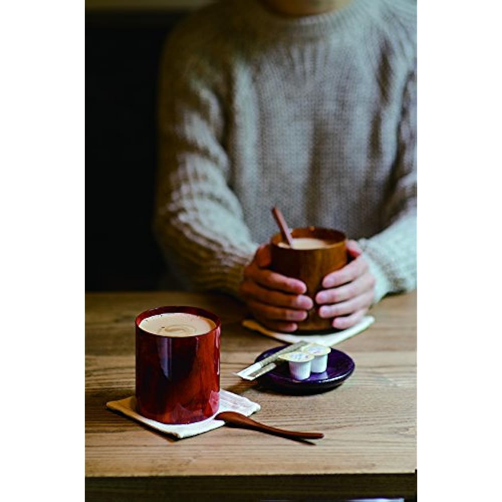 Yamanaka Lacquerware Kashoan Mug Cup Colorful Red SX-492