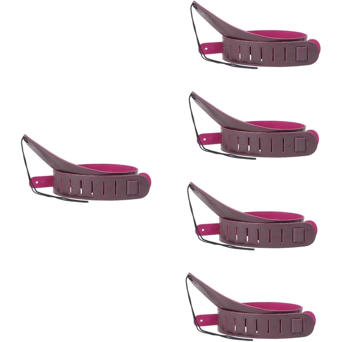 VICASKY 5pcs Guitar Bass Strap, Handbag Shoulder Strap, Guitar Carrier Strap, Guitar Neck Strap, Guitar Performance Strap, Interchangeable Strap, Musical Instrument