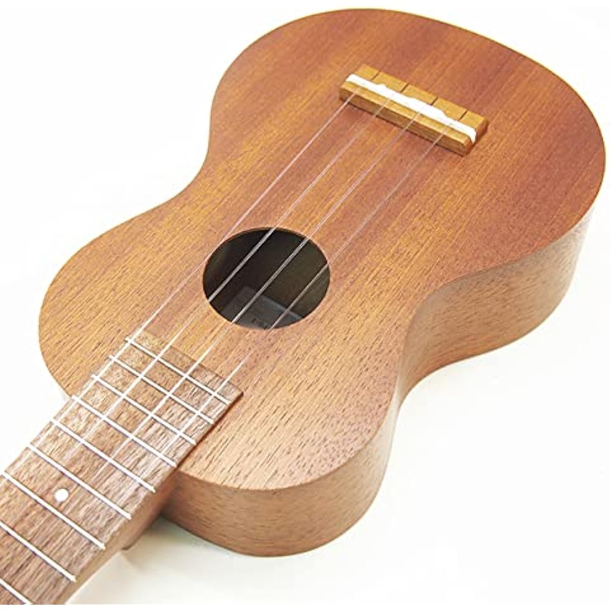 Famous Domestic Ukulele FS-1 Soprano Special 12 Piece Set Mahogany (Reliable Made in Japan) (Sweet Tone) (Friction Peg) (U)