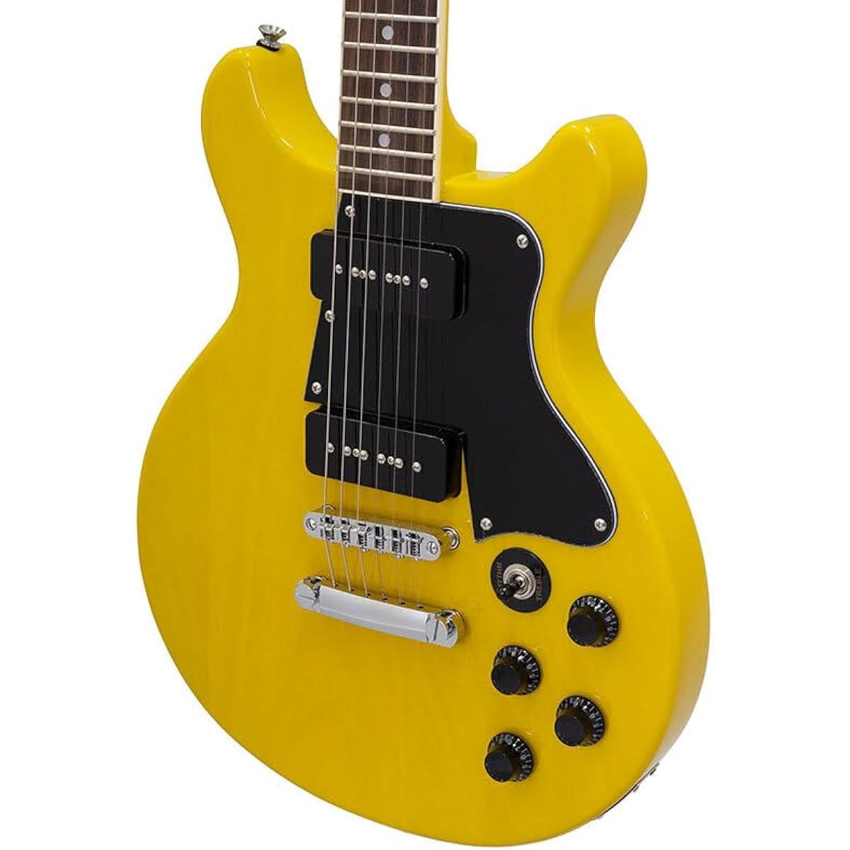 BLITZ by ARIA BLP-SPL/DC YL Blitz Aria Electric Guitar Les Paul Special Type Double Cutaway Yellow