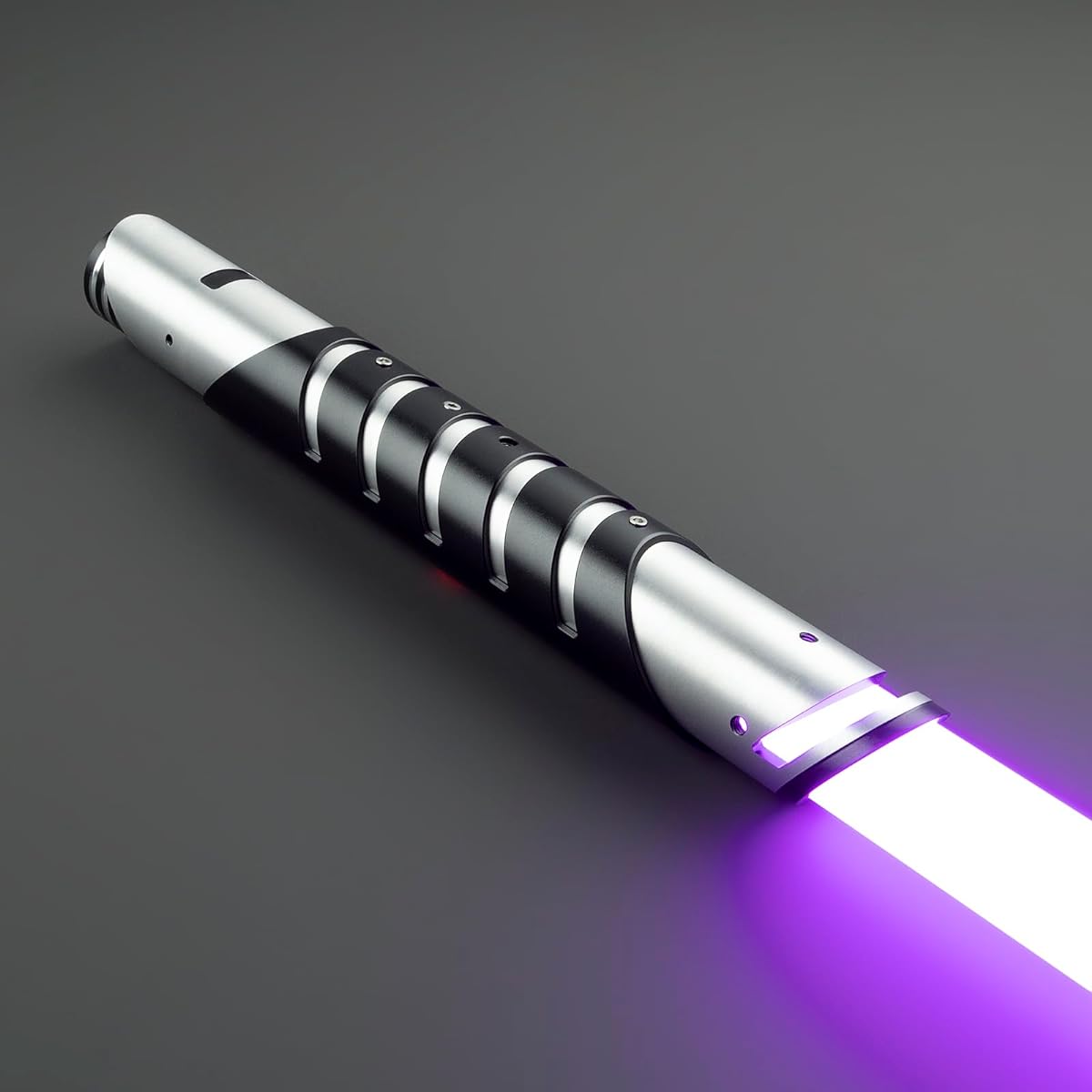 XenoSaber Sensitive Smooth Swing Lightsaber for Adults Motion Control Dueling Lightsaber with 16 Sound Fonts for Infinite Changes, Rechargeable, 3 Light Effects, Metal Hilt Non-Slip Design