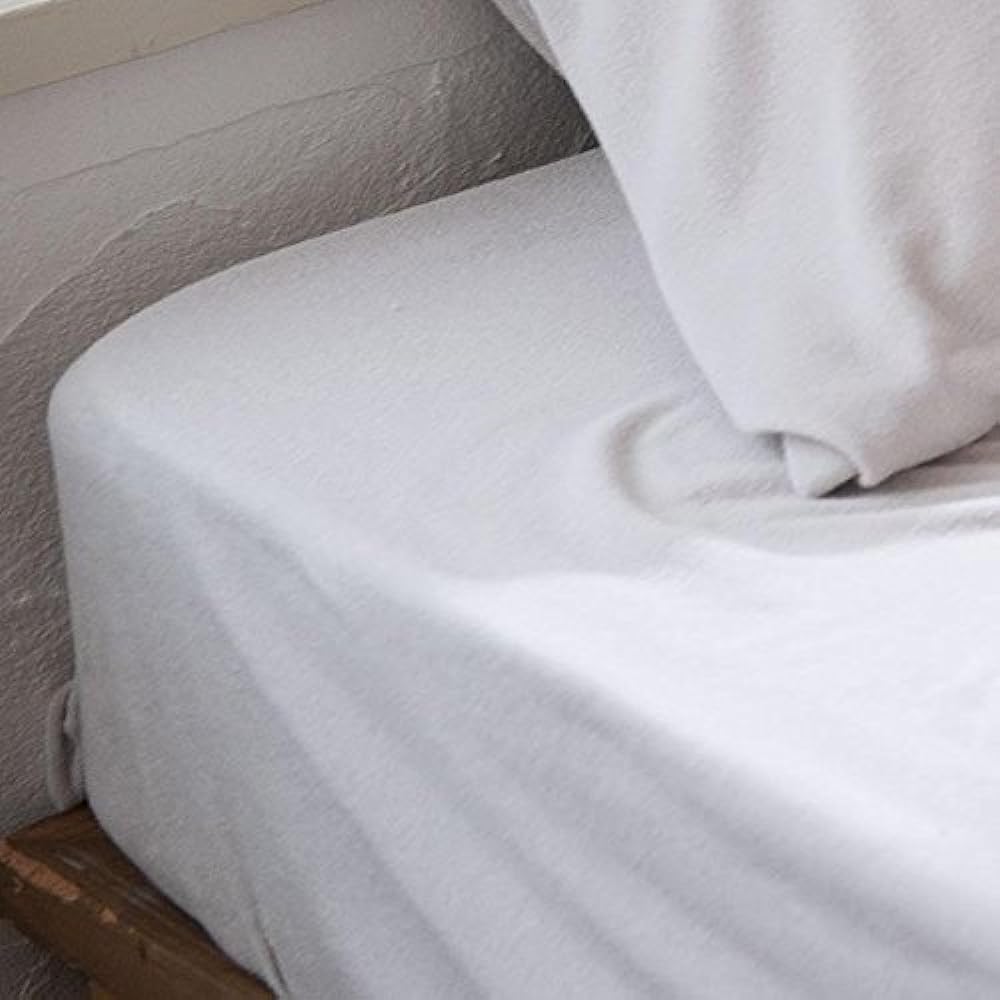 Fab the Home Fitted Sheet Indigo Double (140x200x30cm) Double Gauze FH133820-350