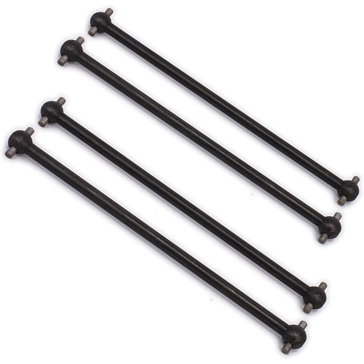 Steel Metal RC Car Drive Shaft Dogbone Total Length 89.5mm for 1/10 RC Hobby Model Car HSP Wltoy Redcat 4pcs/set