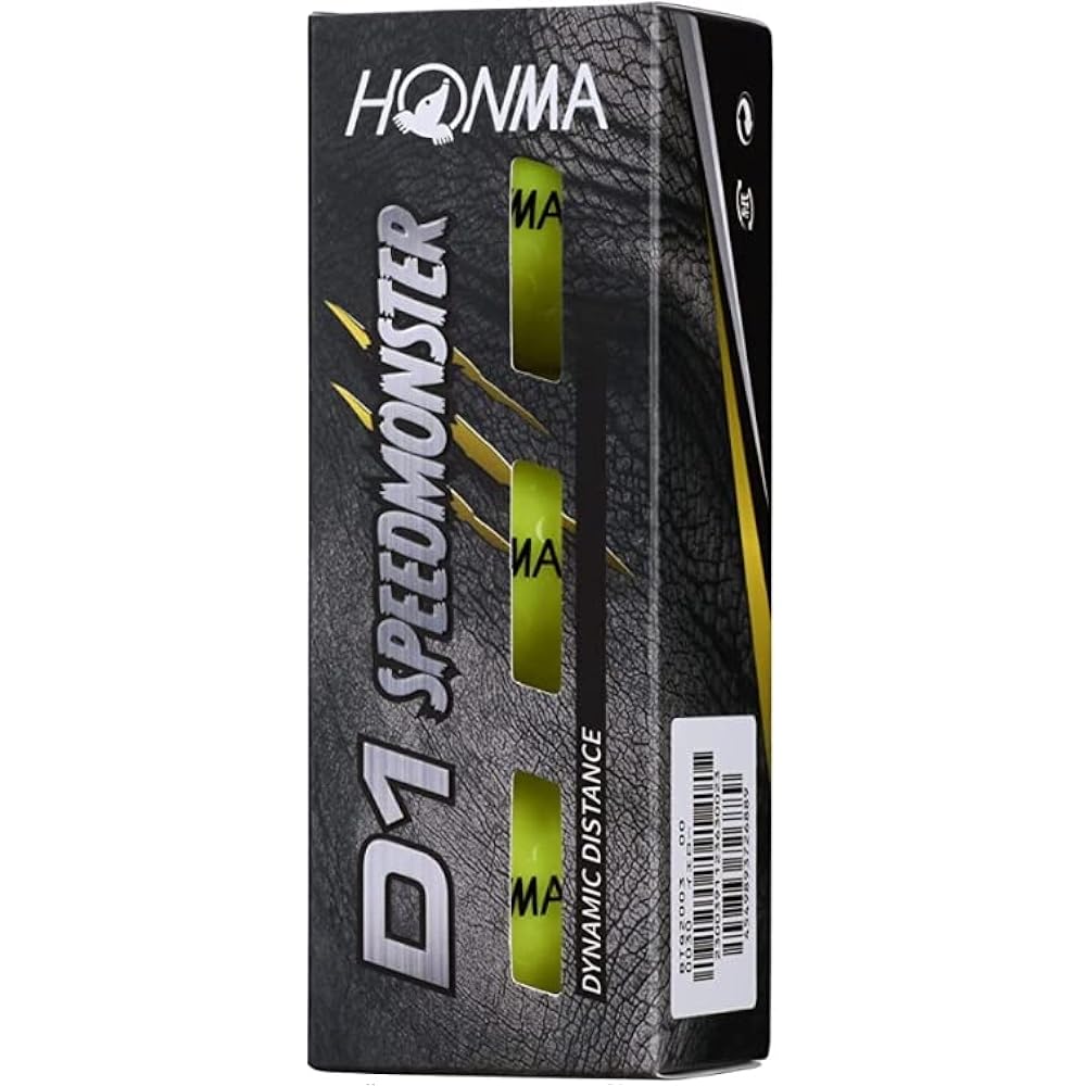 [3 dozen] Honma Golf Honma D1 Speed Monster Golf balls 3 dozen with bonus