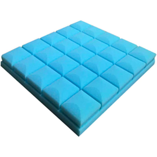 5CM Thick Soundproofing Foam, 10 Pieces Sound Absorbing Panels Decorative Sound Deadening Foam for Recording Studio, Home Theater, Office (A 50*50*5CM) (C 50*50*5CM)