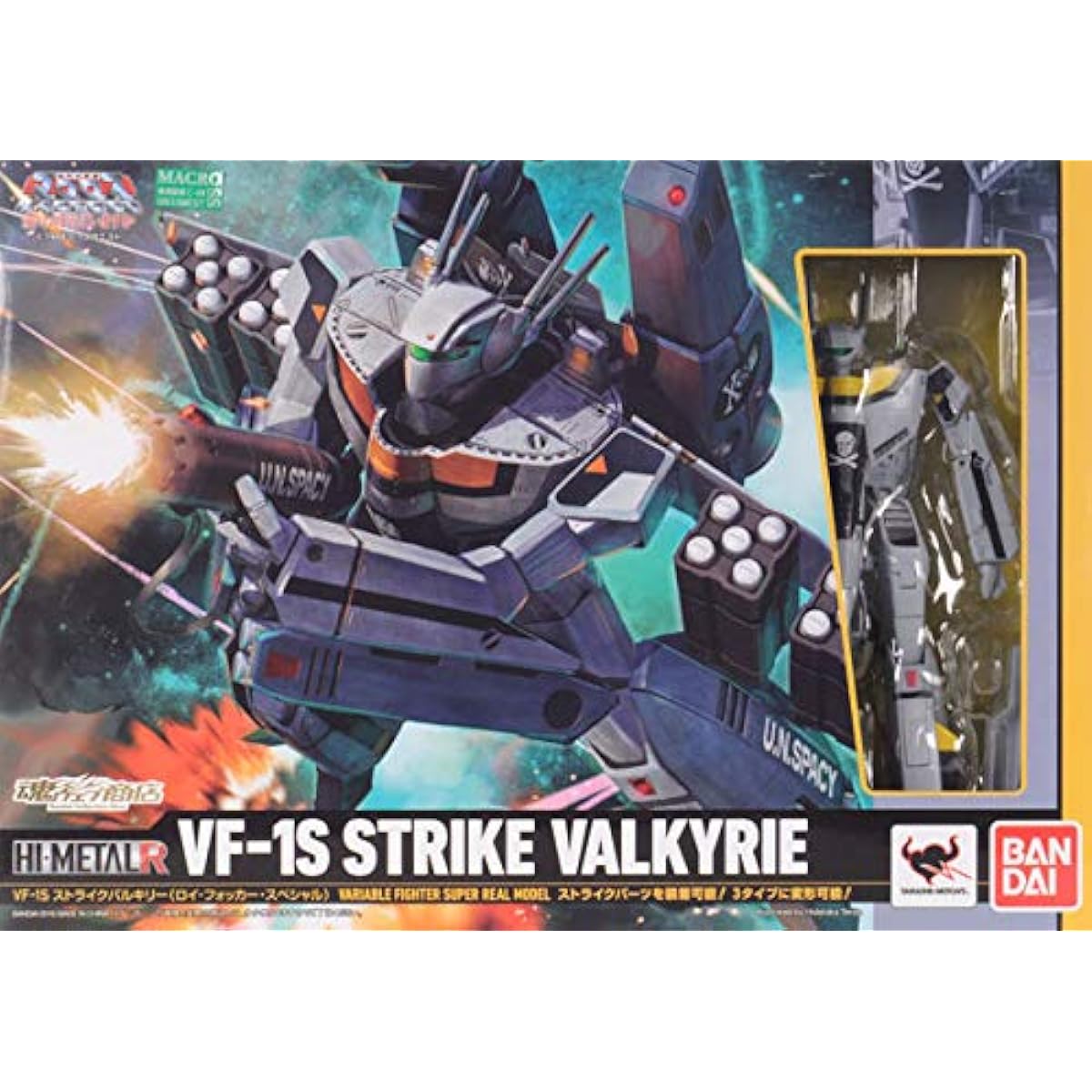HI-METAL R VF-1S Strike Valkyrie (Roy Focker Special) [Tama Nation 2015 Commemoration with Tamashi STAGE]