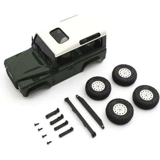 Kyosho Kyoso BS MX-01 Land Rover Defender 90 C Green MXBT09GR