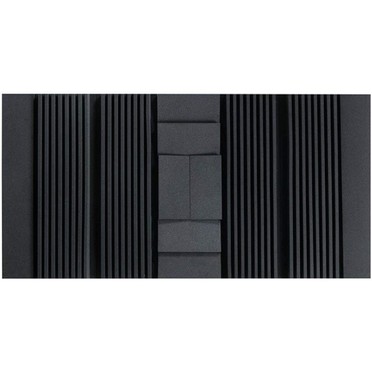 Anti-noise Music Room Acoustic Panel, Wall Sound-absorbing Cotton High Density Noise Reduction Soundproof Foam Easy to Install Home Products (B) (B)