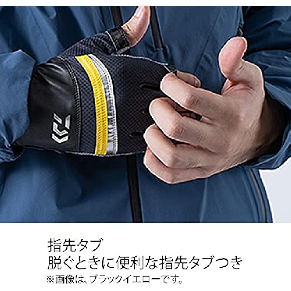 DAIWA Nanofront® Mesh Cool Gloves 5 Cut DG-3121