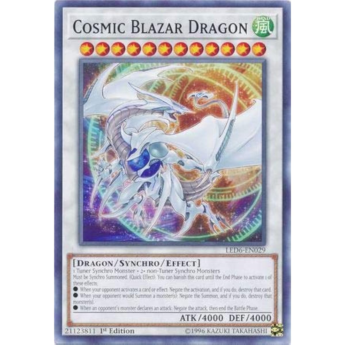 Cosmic Blazar Dragon - LED6-EN029 - Common - 1st Edition