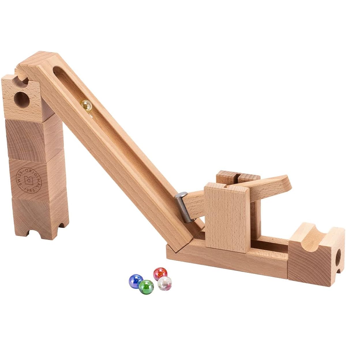 [CUBORO] KICK 213 Ball Tower Kids Wooden Toy Building Blocks Cubes Cubes Cubes Cubes Blocks Educational Toys Gifts [Parallel Import]
