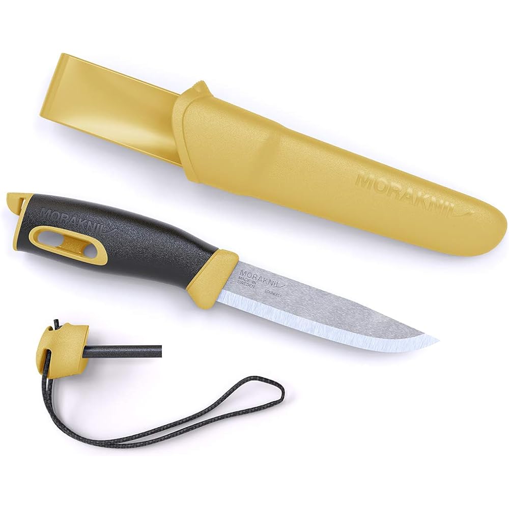 Morakniv Companion Spark Outdoor Knife Camping Knife (Red)