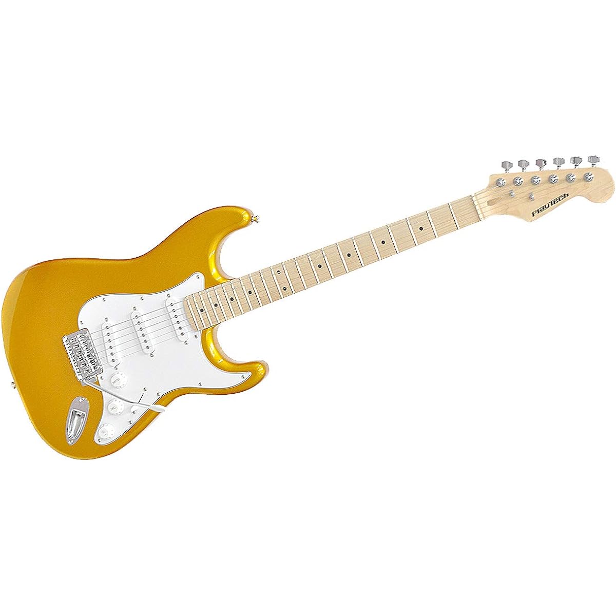 PLAYTECH Electric Guitar ST250 Maple Gold