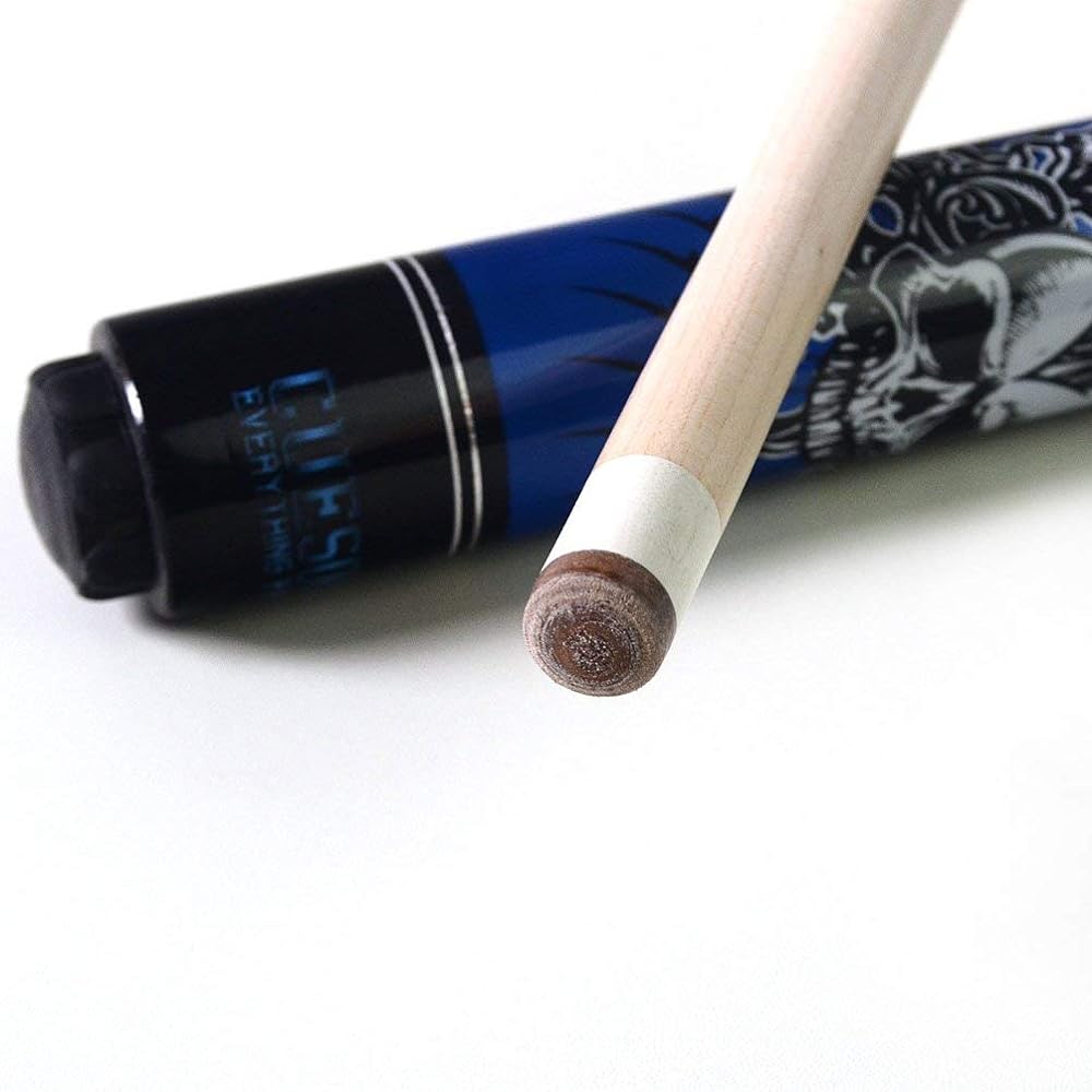 CUESOUL ROCKIN series 57" 21oz Maple cue stick set + joint protector + towel + 1 cue carry bag